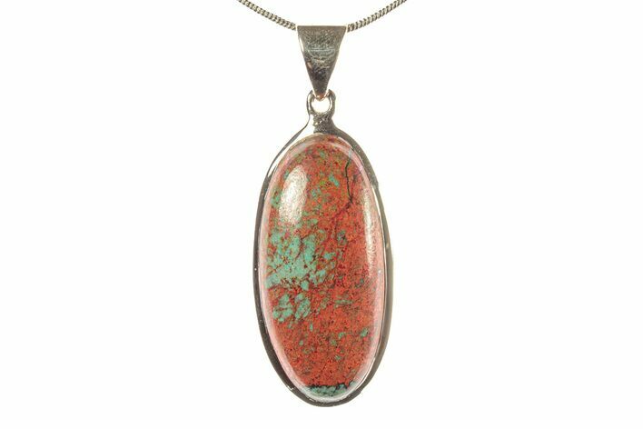 Colorful Sonora Sunset (Chrysocolla Cuprite) Pendant - Mexico #279389